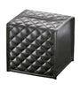 Quilted Leather Square Tissue Box