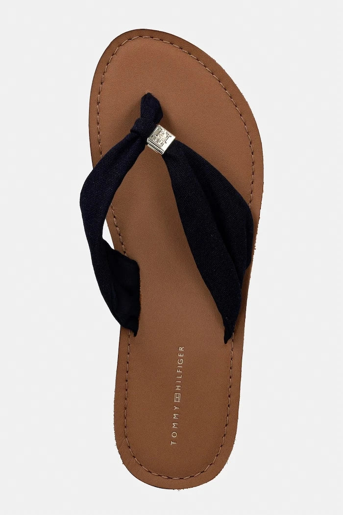 Tommy Hilfiger джапанки дамски TH LTR FOOTBED SUMMER SANDAL