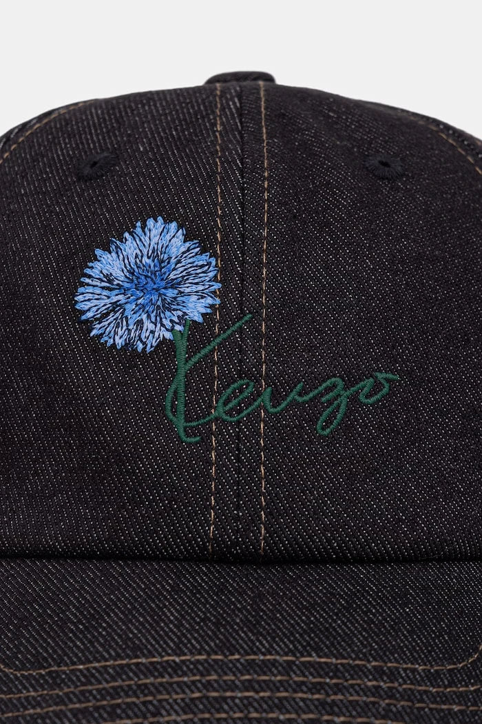 Kenzo erkek denim vizörlü şapka