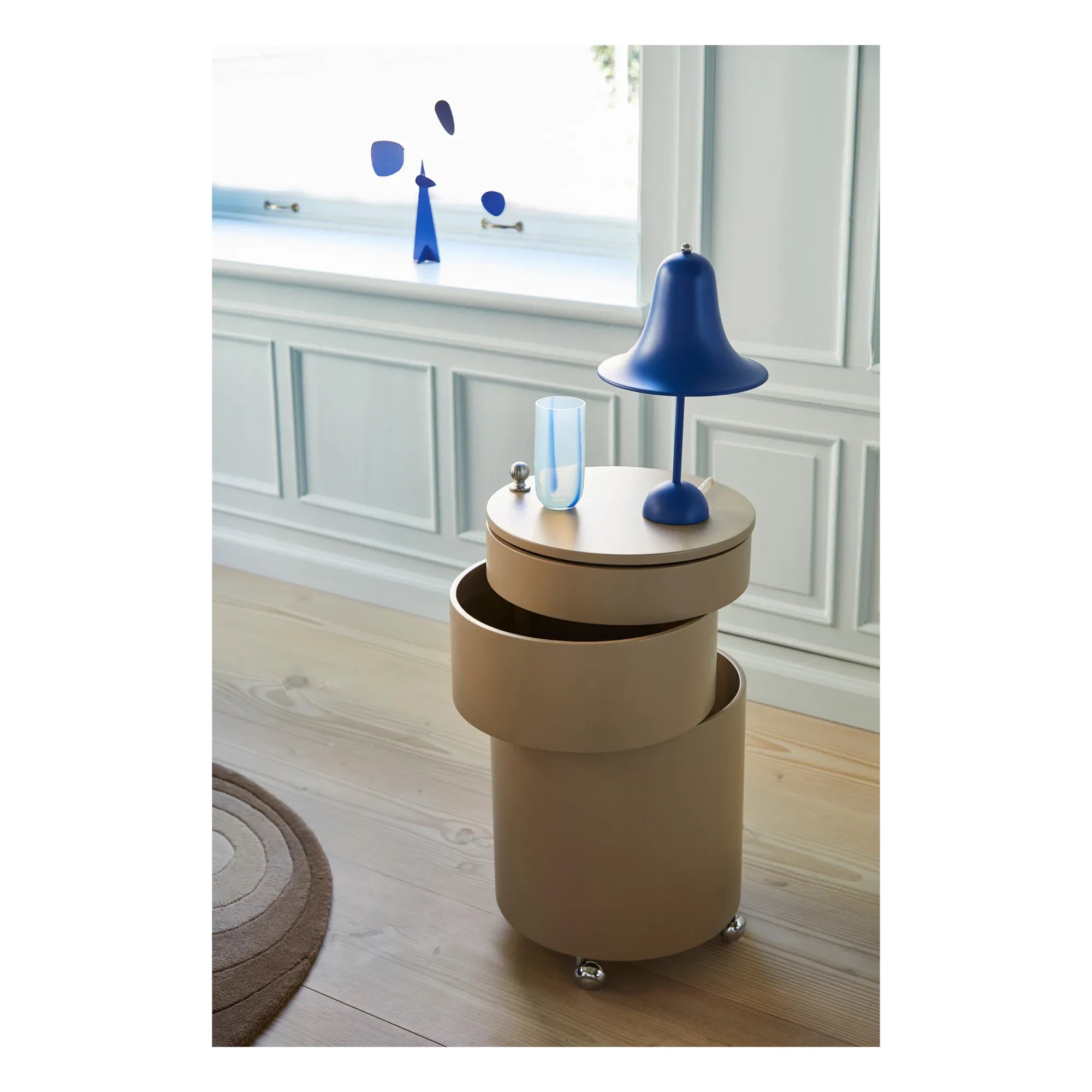 Verpan - Barboy Mobile Storage Unit | Taupe grey