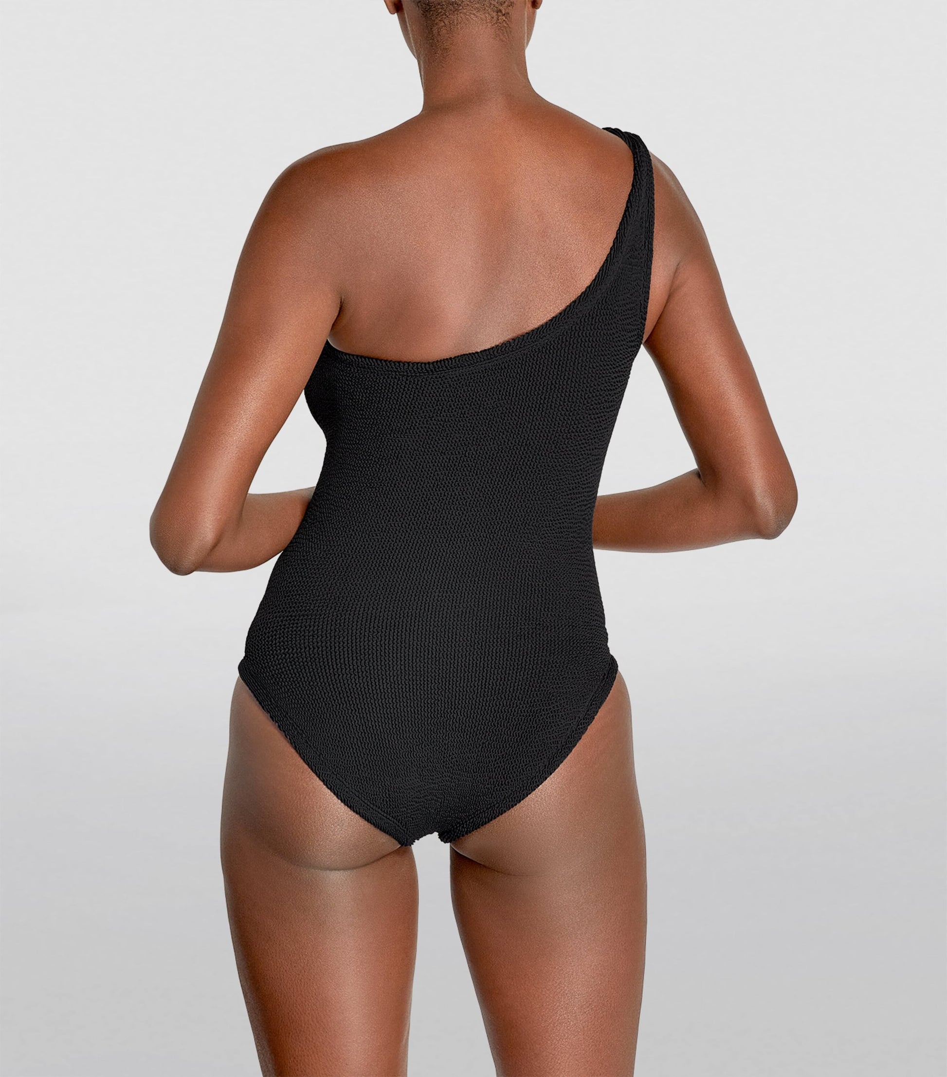 Black One-Shoulder Nancy Swimsuit