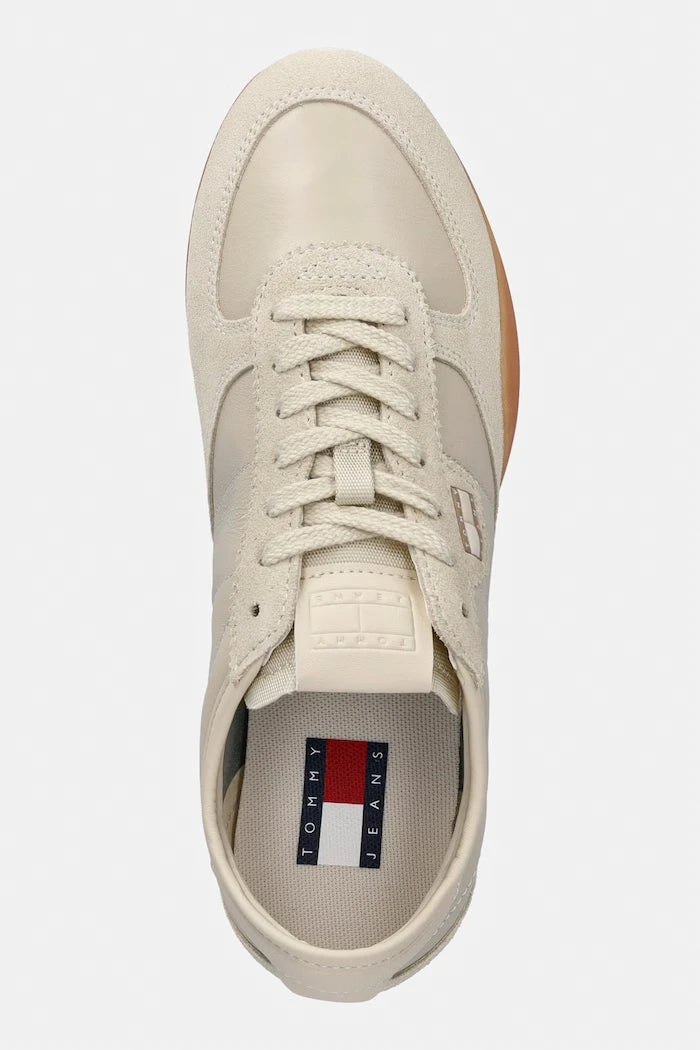 Tommy Jeans TJ BALLET SNEAKER маратонки дамски от кожа