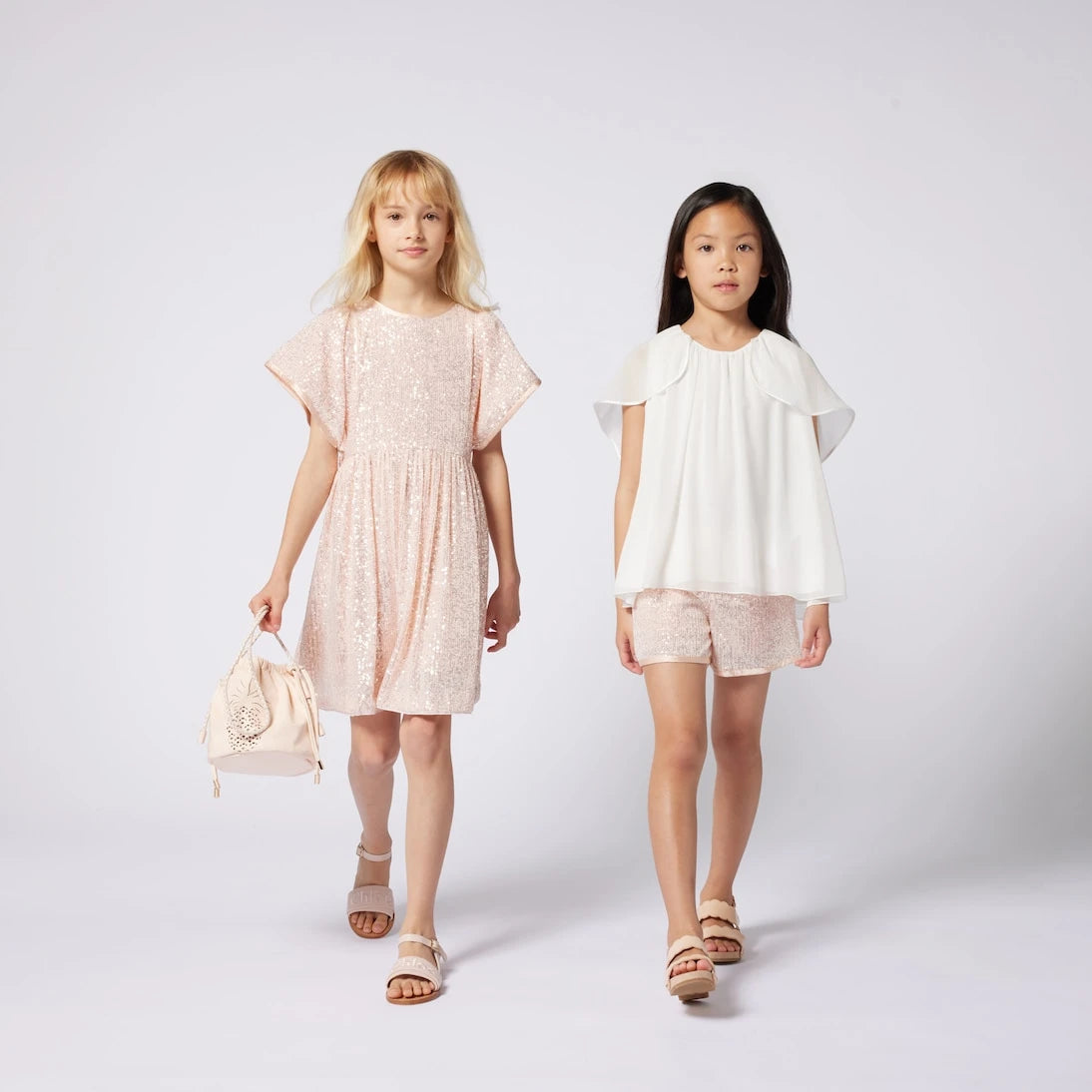 Chloé Kids - Sequined shorts
