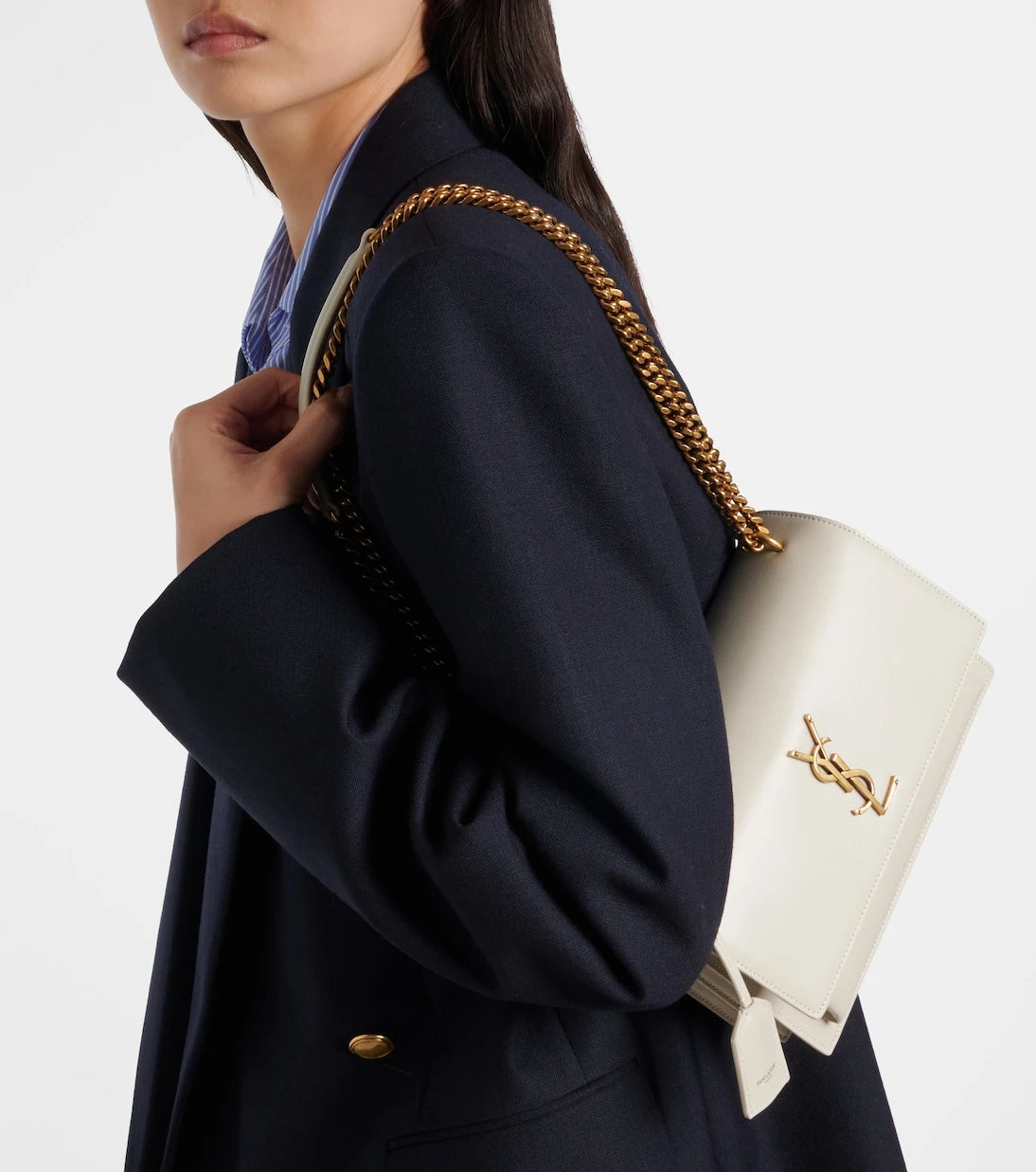 Saint Laurent - Sunset Medium leather shoulder bag