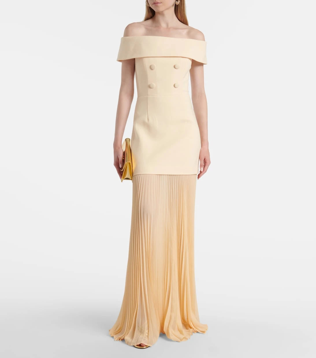 Rebecca Vallance - Rowan pleated maxi dress