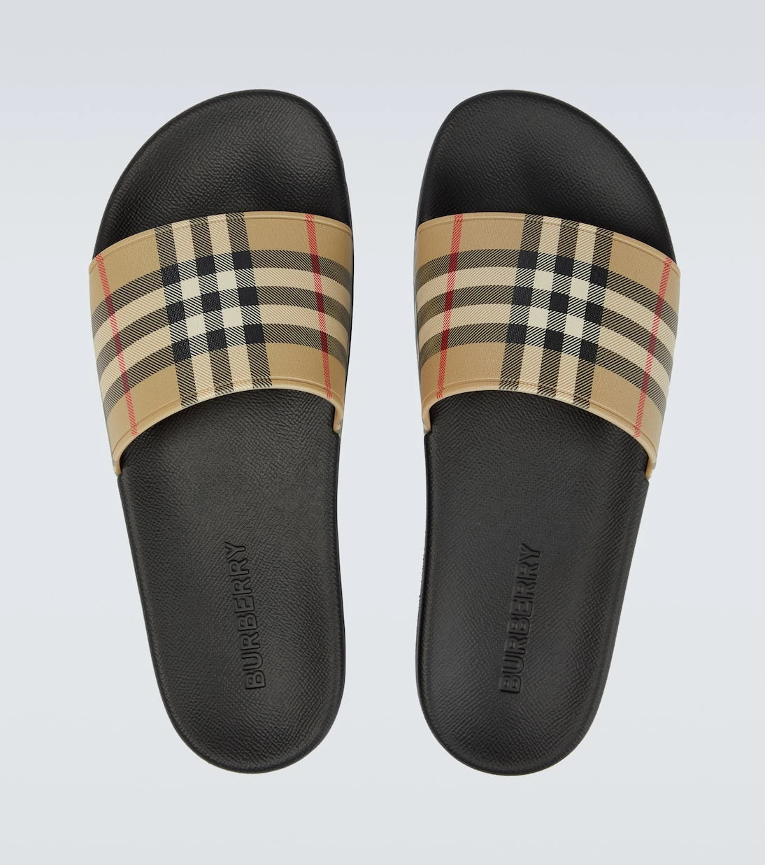 Burberry - Vintage checked slides