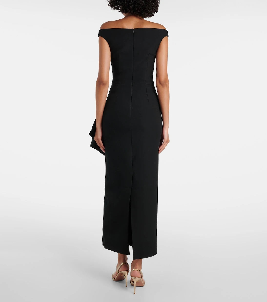 Safiyaa - Bree draped midi dress