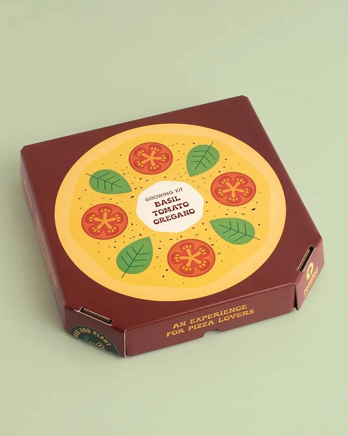 Комплект за отглеждане на растения RESETEA Pizza Lovers EN 21,5 x 21,5 x 3,5 cm