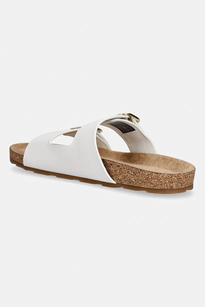 Tommy Hilfiger Kadın Deri Terlik TH CLASSIC CORK SANDAL LEATHER