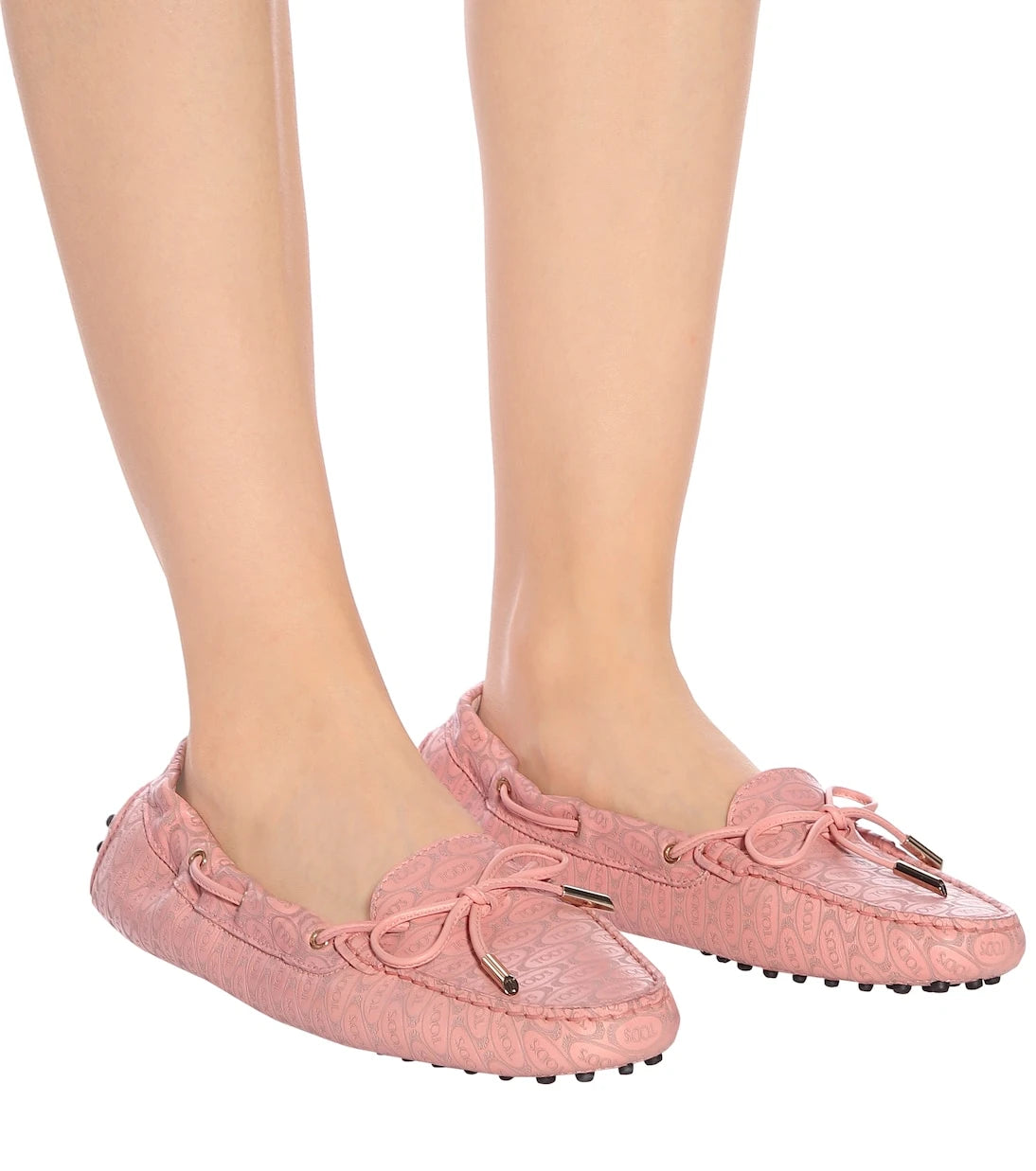 Tod's - Gommino leather moccasins