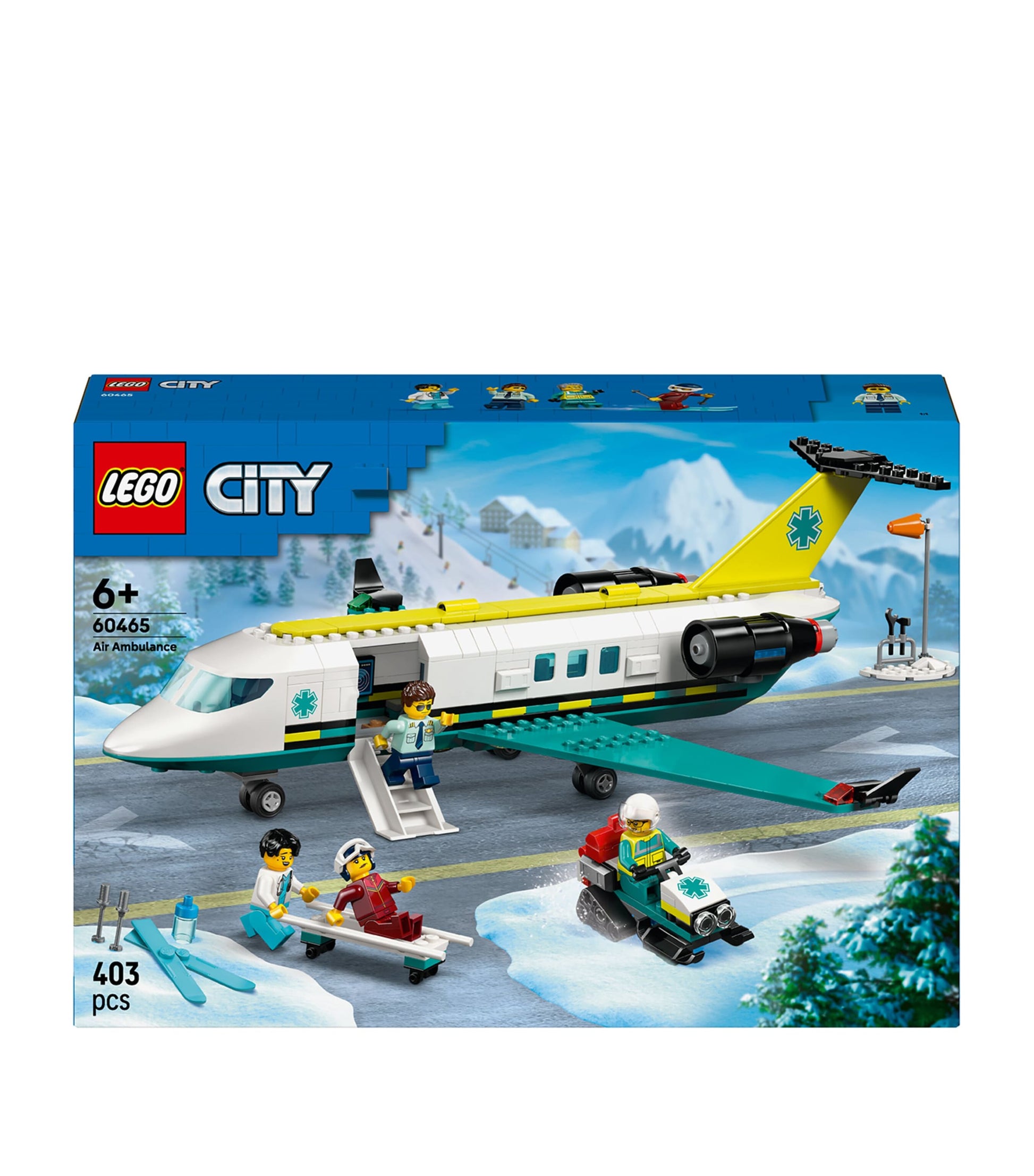 Lego City Emergency Air Ambulance Airplane 60465