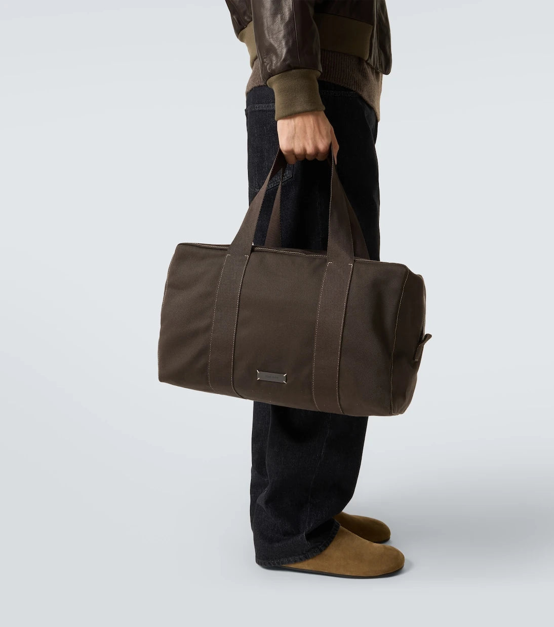 The Row - Sisal canvas duffel bag