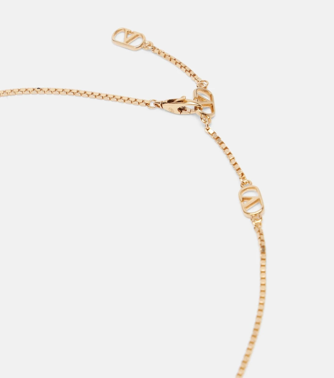 Valentino - Cœur Royal embellished pendant necklace