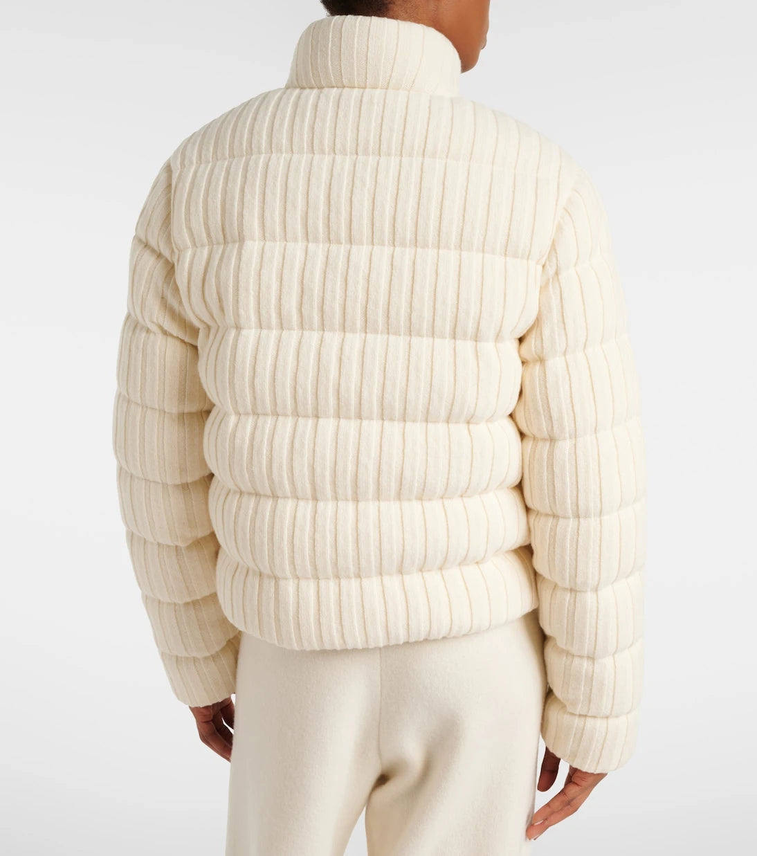 Moncler - Wool and cashmere down jacket