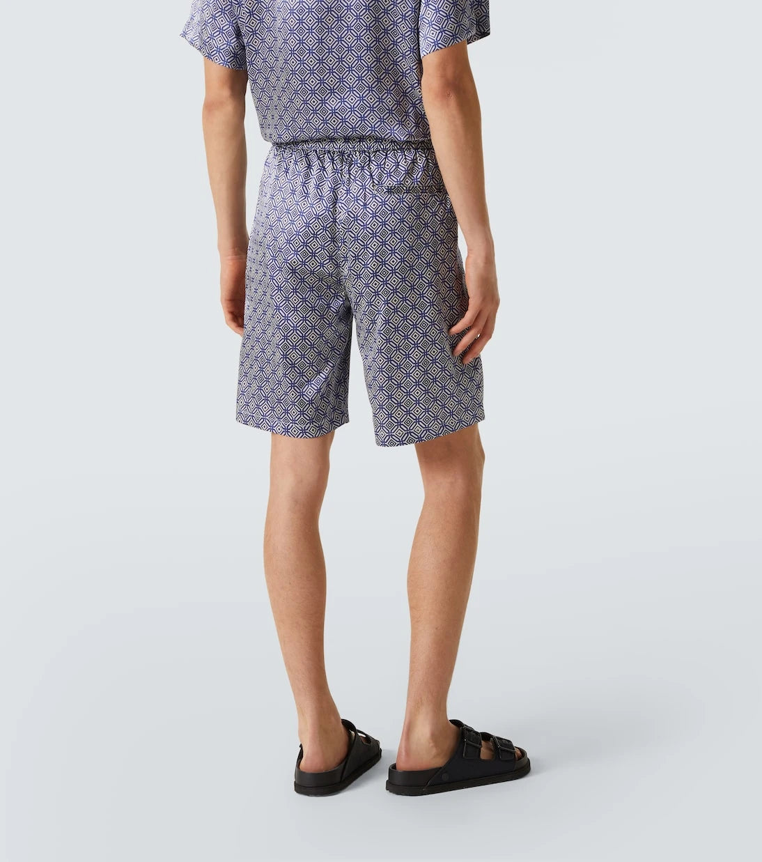 Frescobol Carioca - Palma silk-blend Bermuda shorts