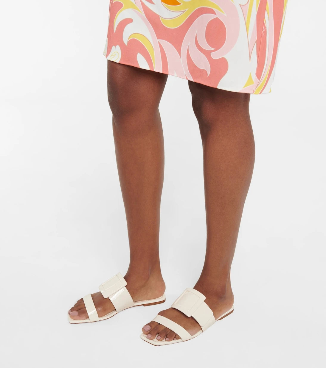 Roger Vivier - Viv' In The City leather slides