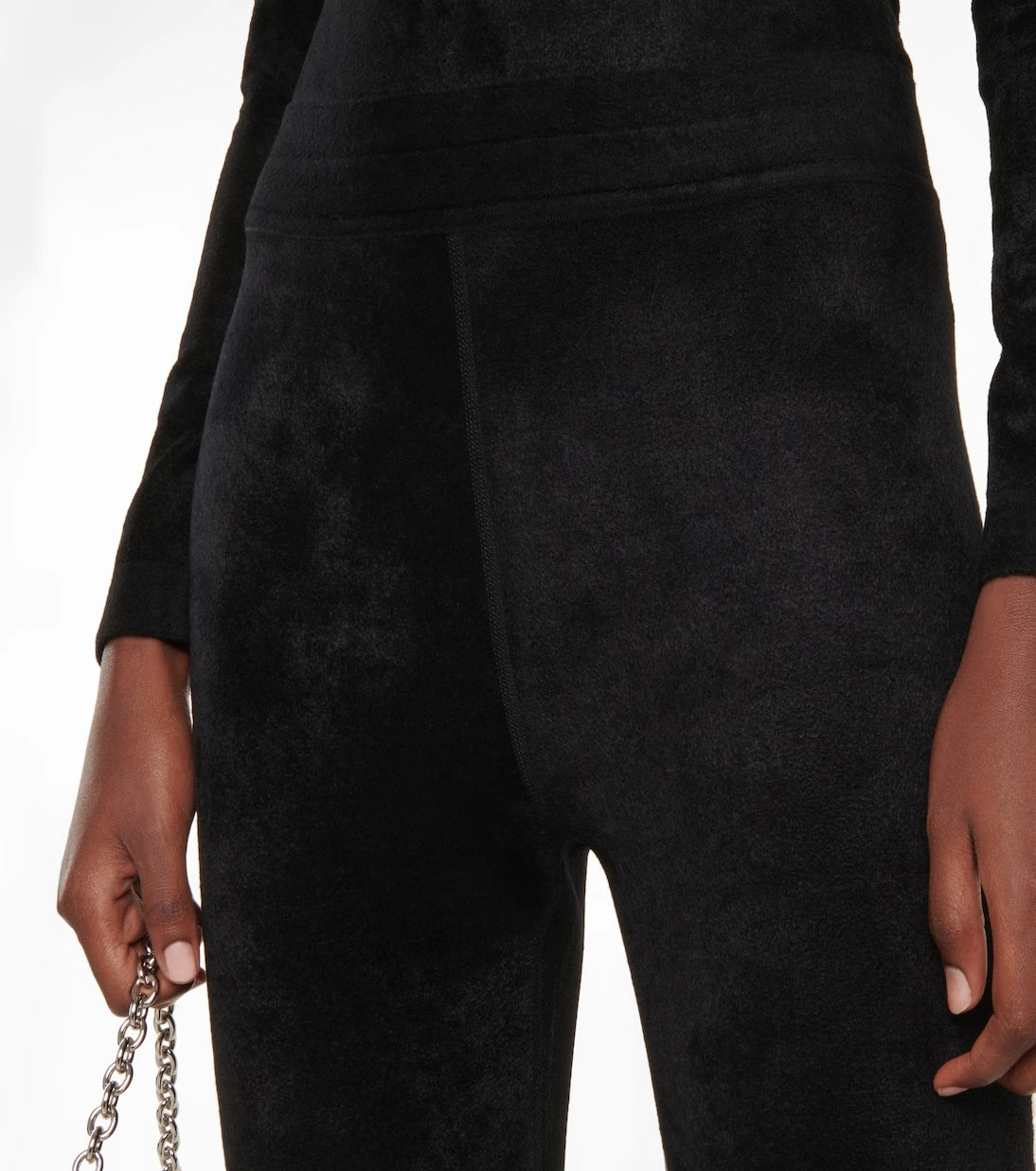 Alaïa - High-rise leggings