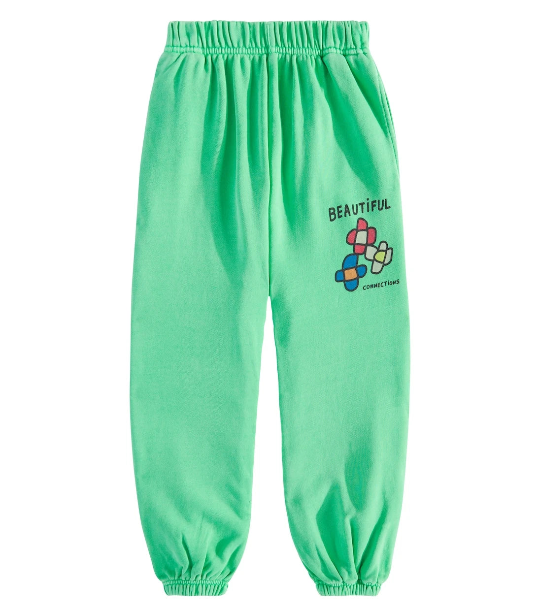 Jellymallow - Printed cotton jersey sweatpants