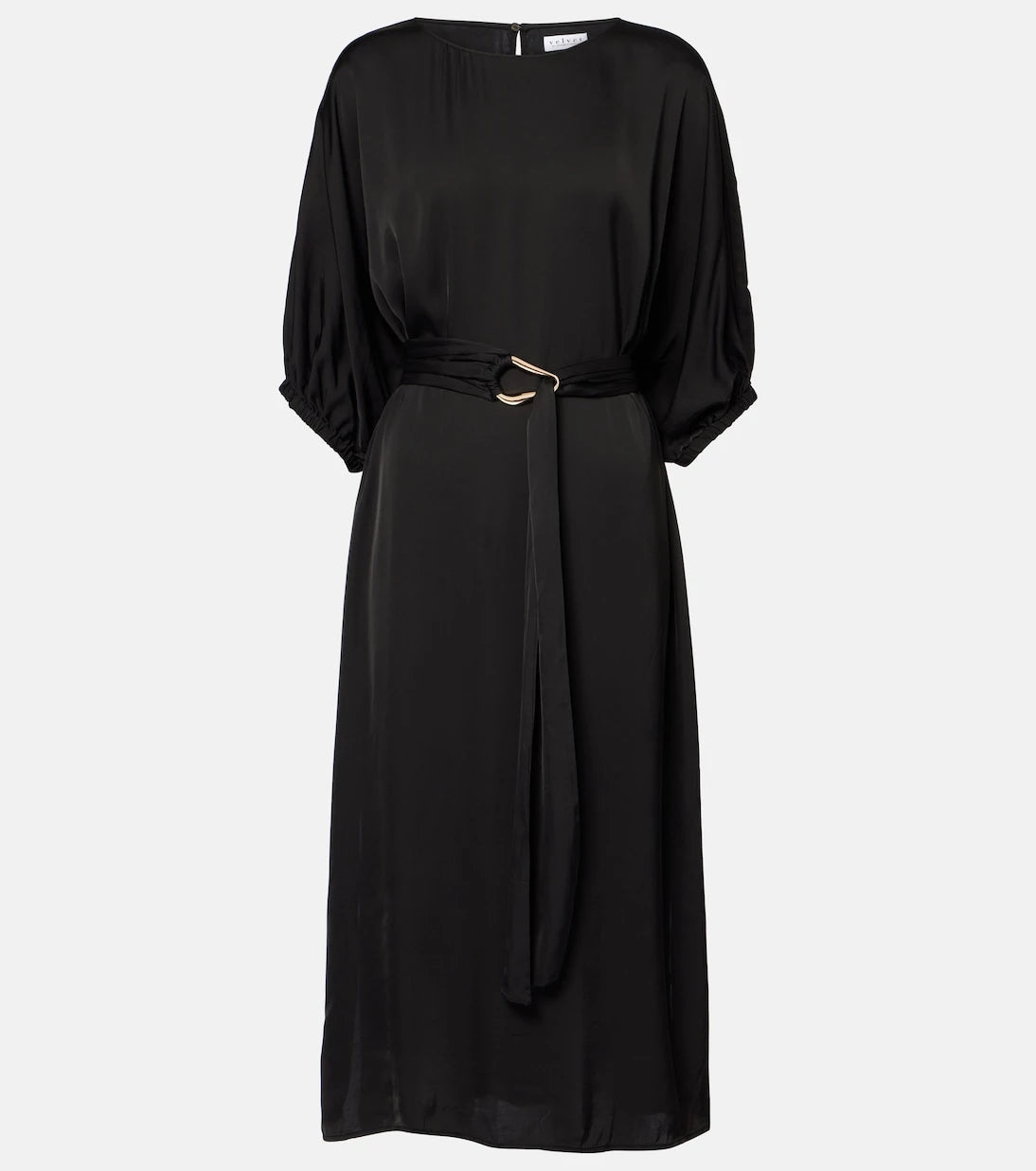 Velvet - Laurel satin midi dress