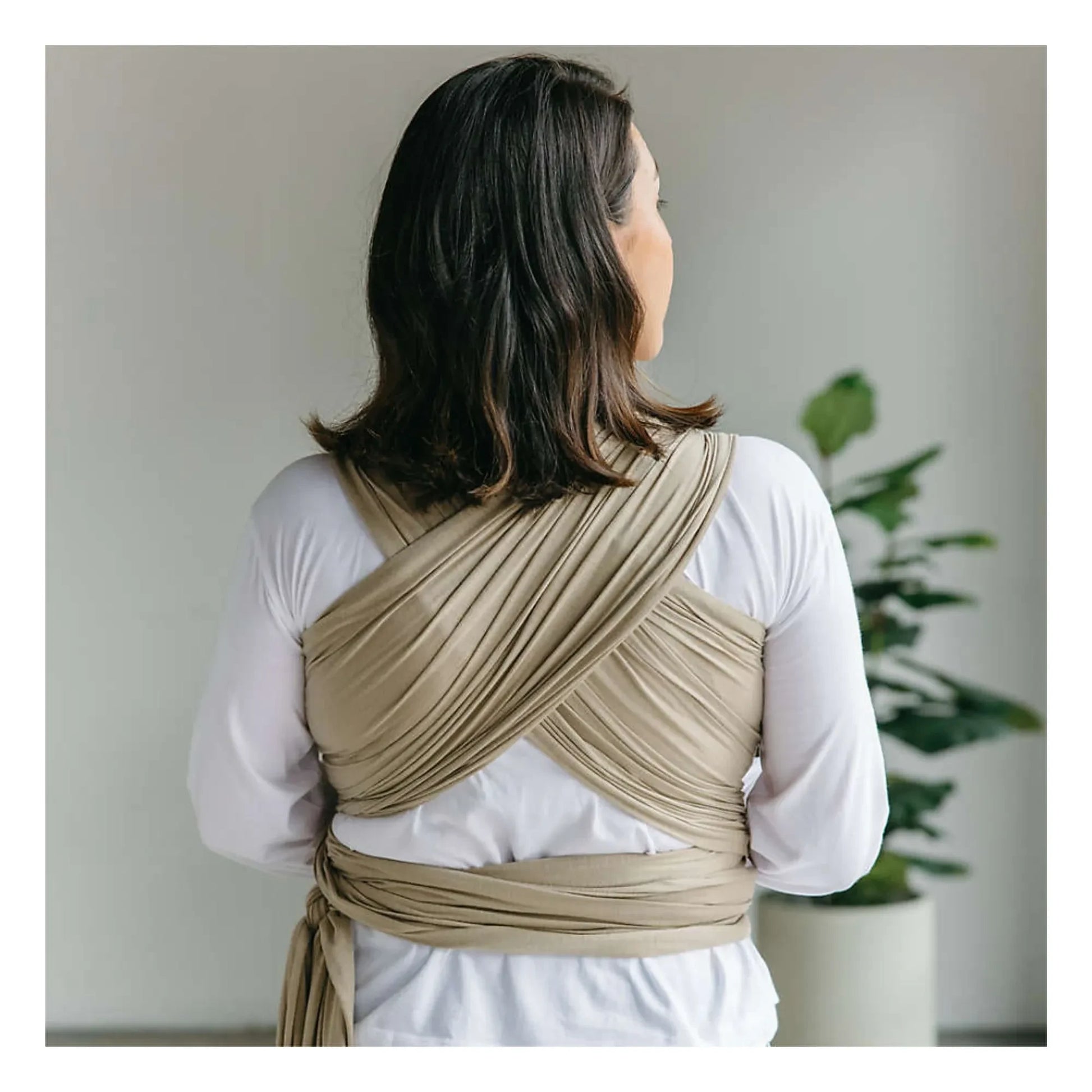 Solly Baby - Modal sling | Taupe brown