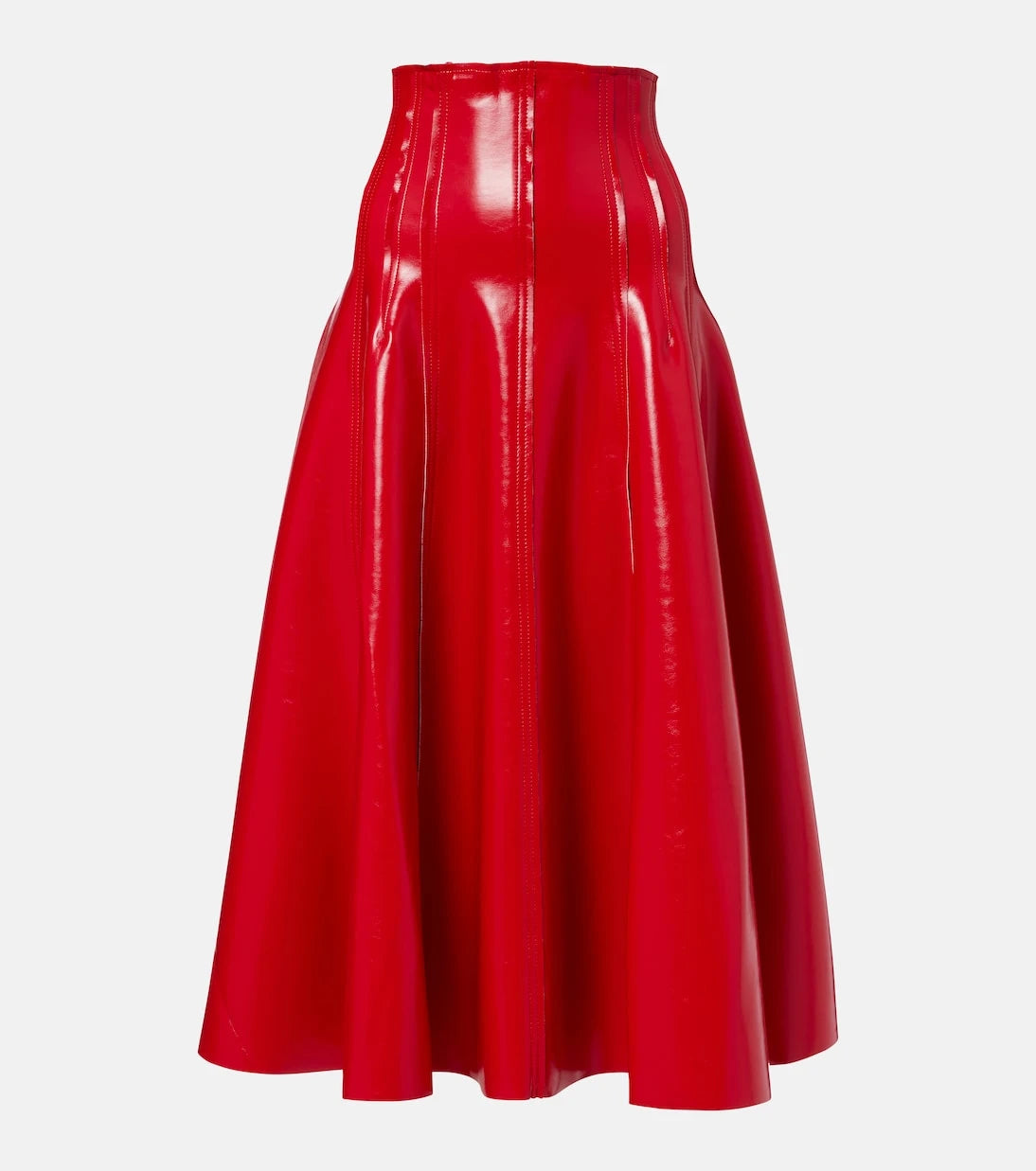 Norma Kamali - Pleated midi skirt