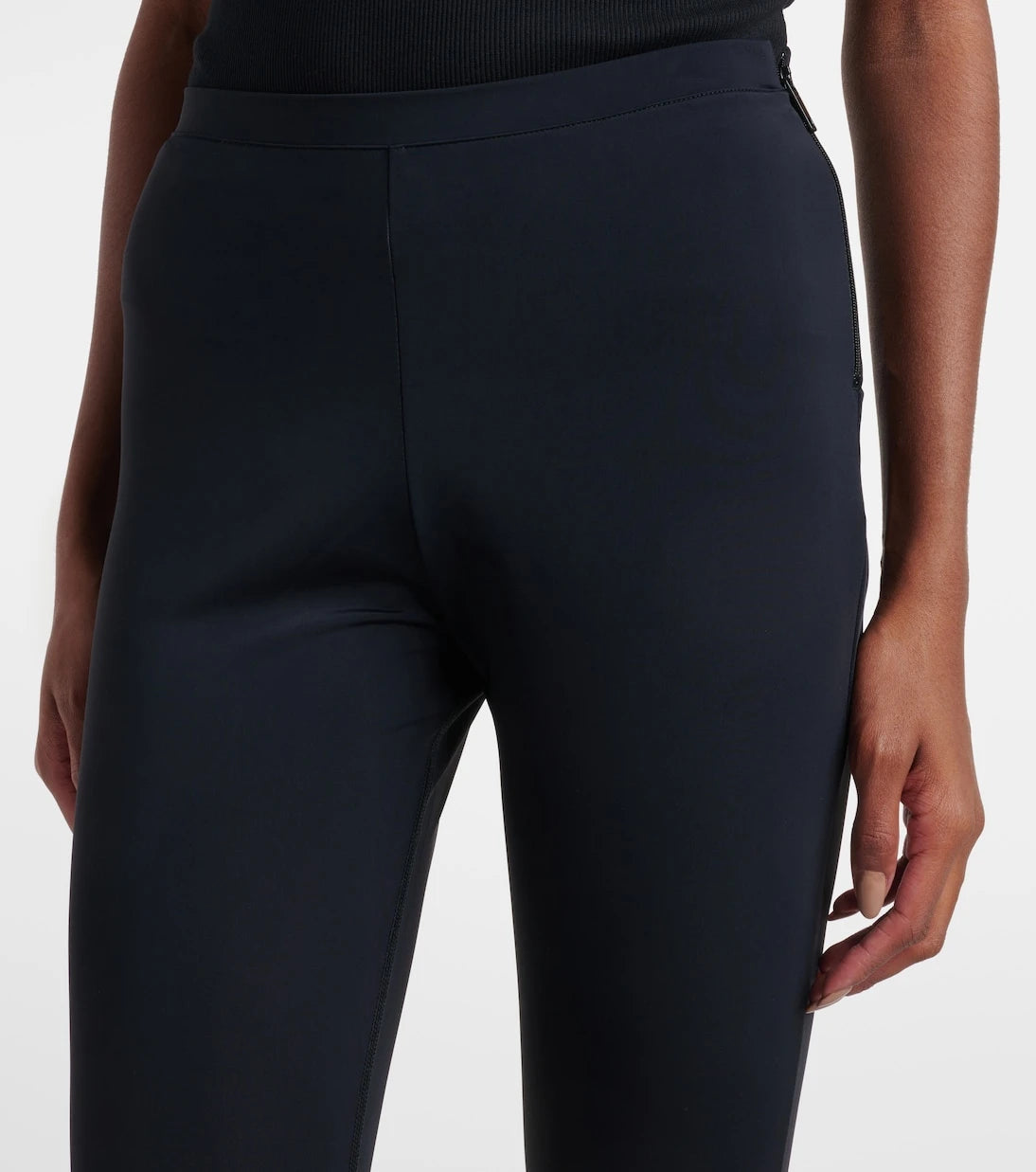 Courrèges - Jersey capri pants