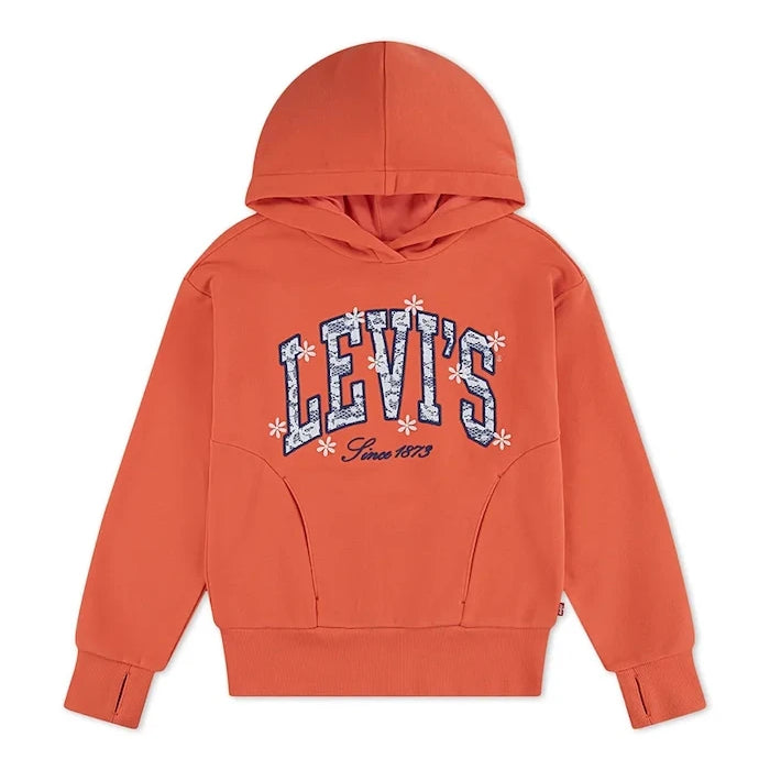 Levi's Çocuk Pamuklu Kapüşonlu LOGO HOODIE