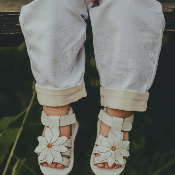 Donsje Tuti Fields Sandals Daisy Bebek Deri Sandalet