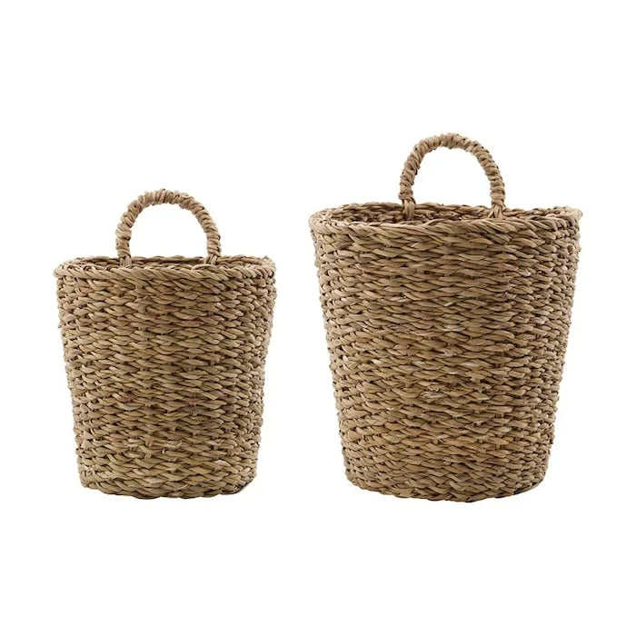 House Doctor HDHere Dekoratif Sepet Seti 20 x 20 / 22 x 24 cm (2 Parça)