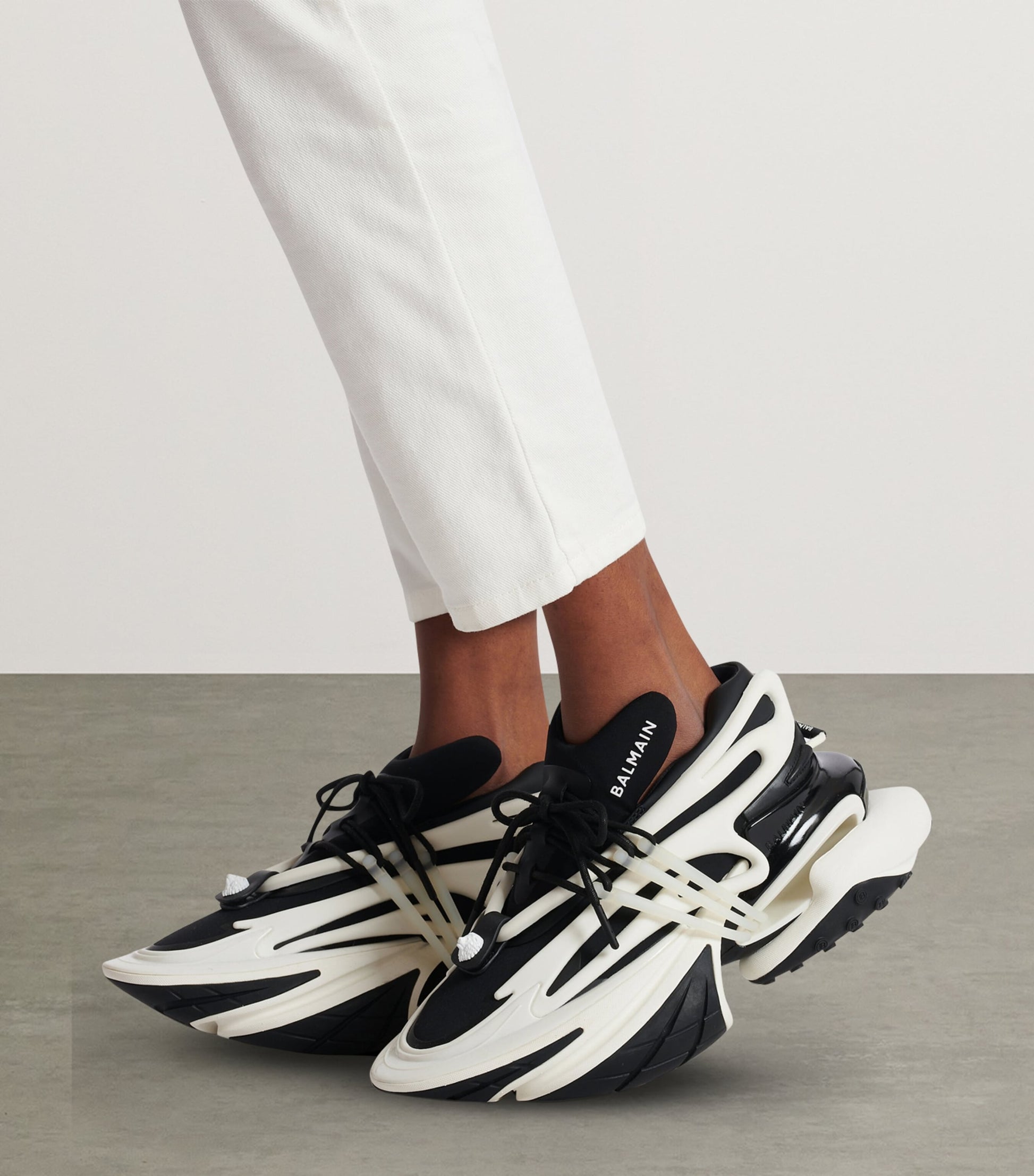 Black Unicorn Low-Top Sneakers