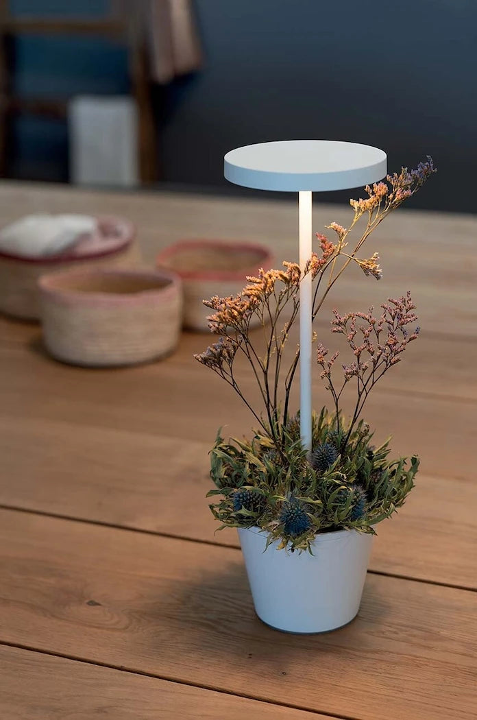 Kablosuz led masa lambası Zafferano Poldina Reverso