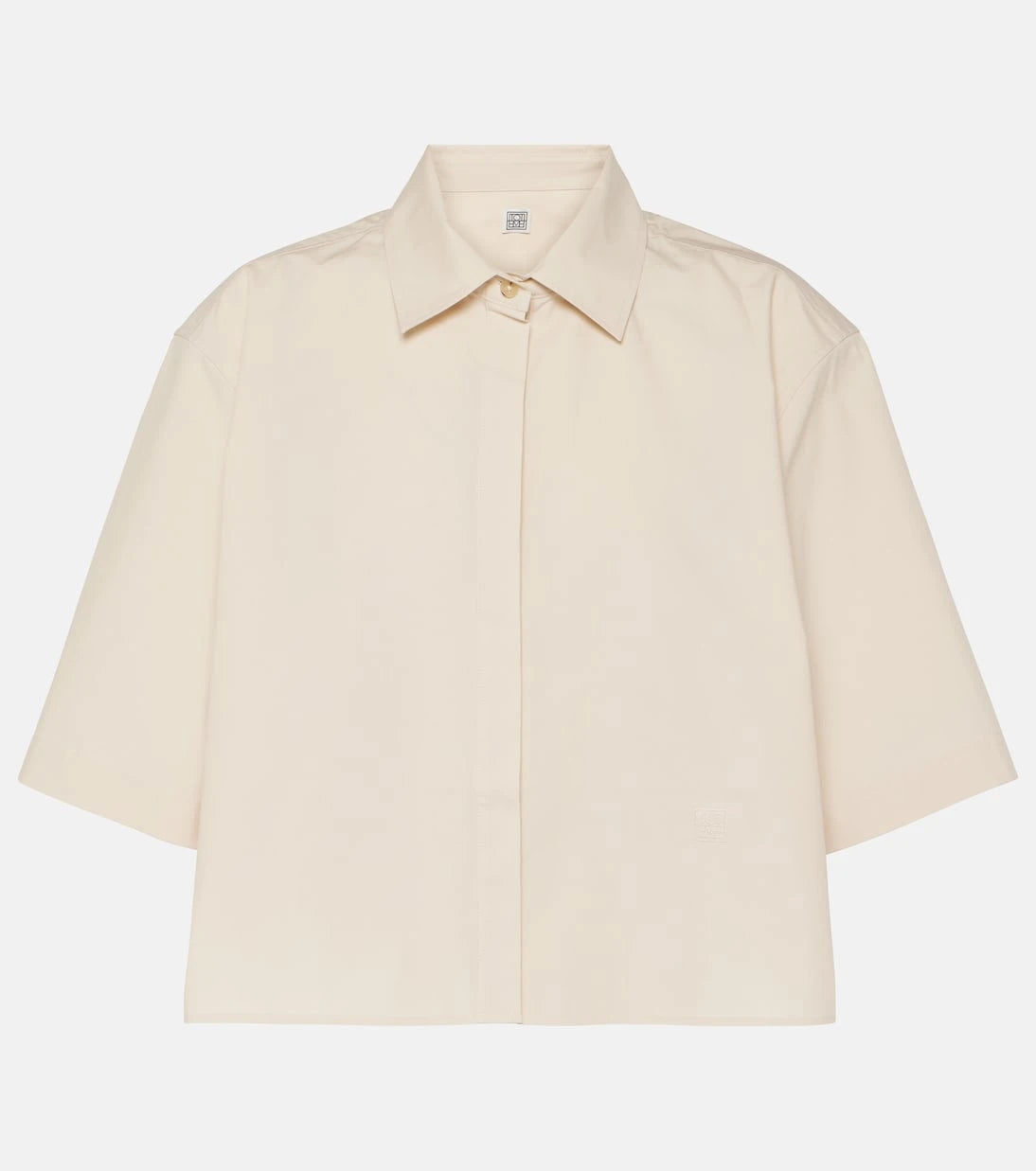 Toteme - Jacquard striped cotton shirt