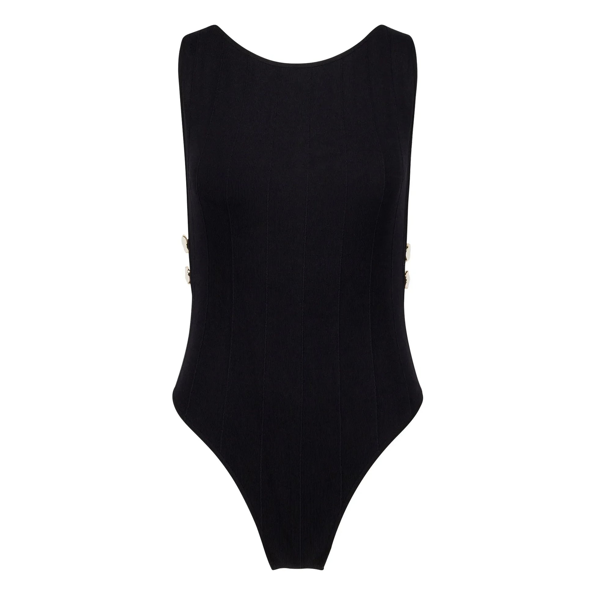 Anja Paris - L'Interdit One Piece Swimwear | Black