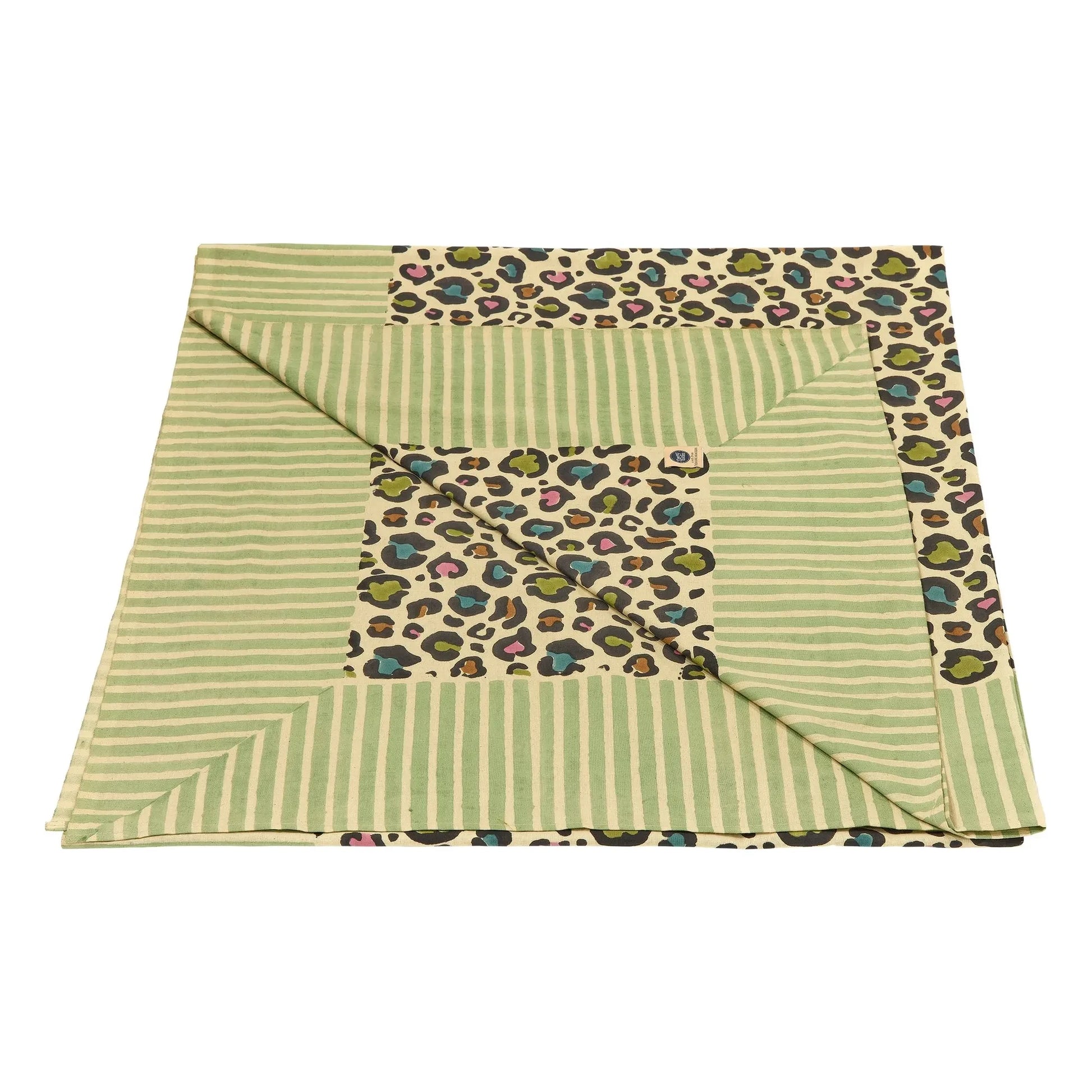 Doing Goods - Disco Leopard Tablecloth | Multicoloured
