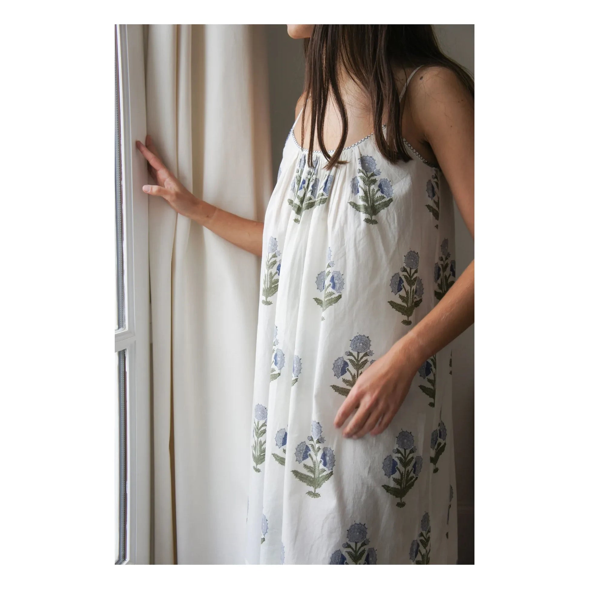 Scarlette Ateliers - Robe de Nuit Alex | White