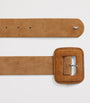 Brown Suede Tonal Belt