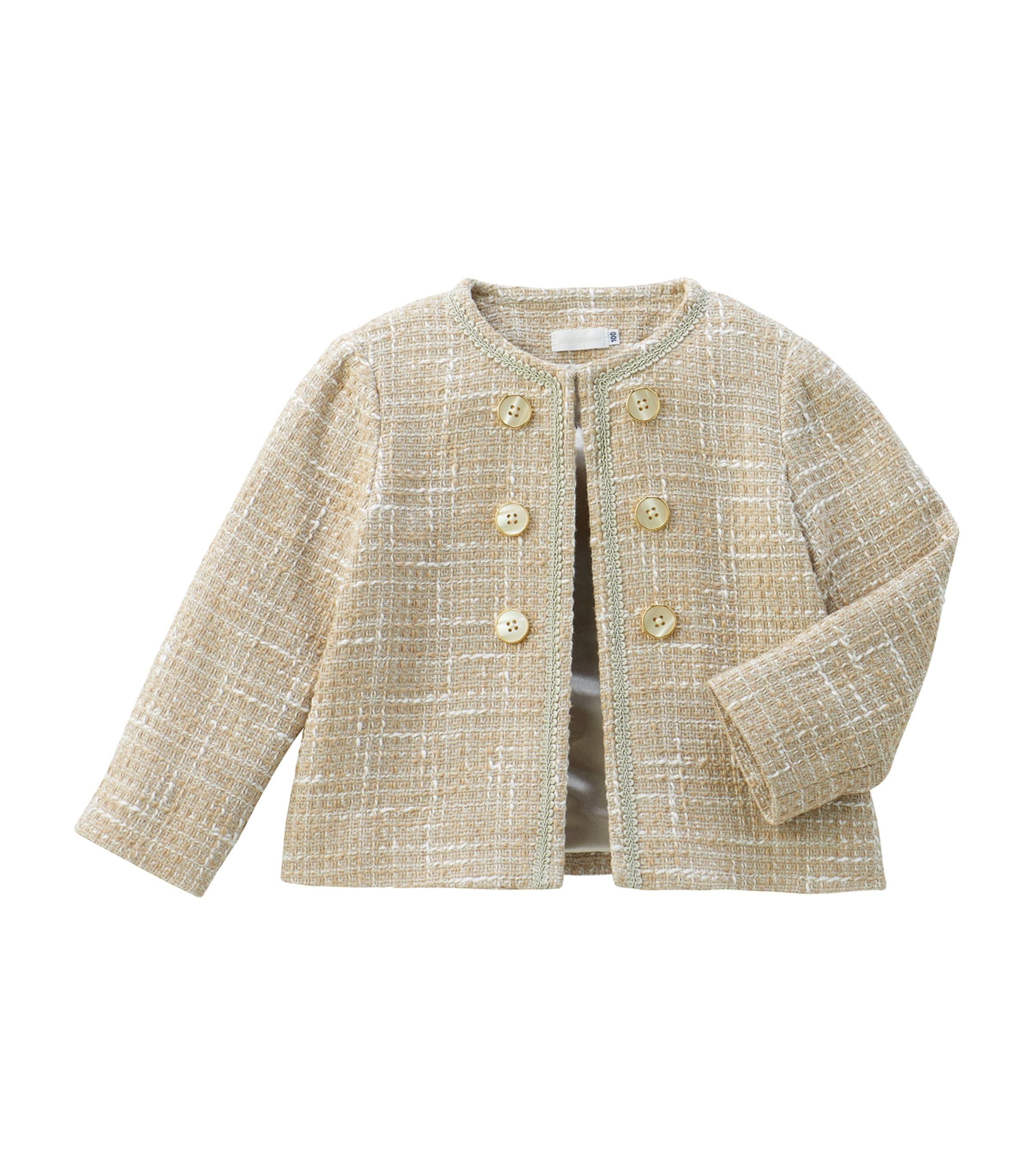 Miki House Tweed Jacket (3-9 Years)