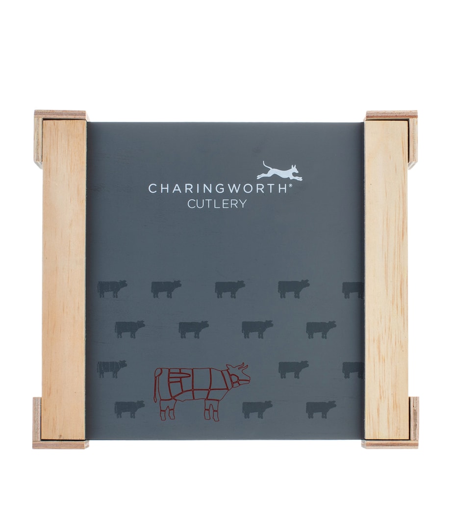 Charingworth Santol Stainless Steel Steak Knife and Fork Set