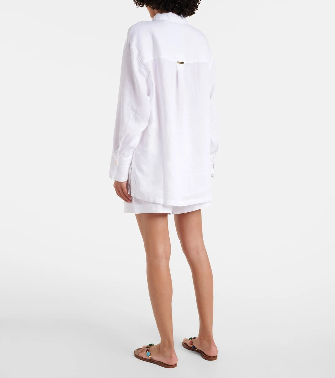Heidi Klein - White Bay linen shirt