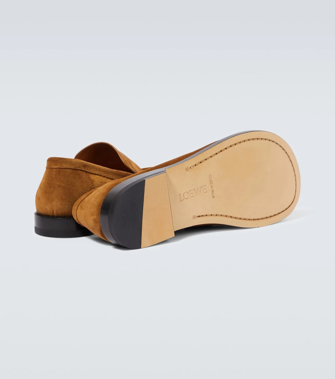 Loewe - Campo suede loafers