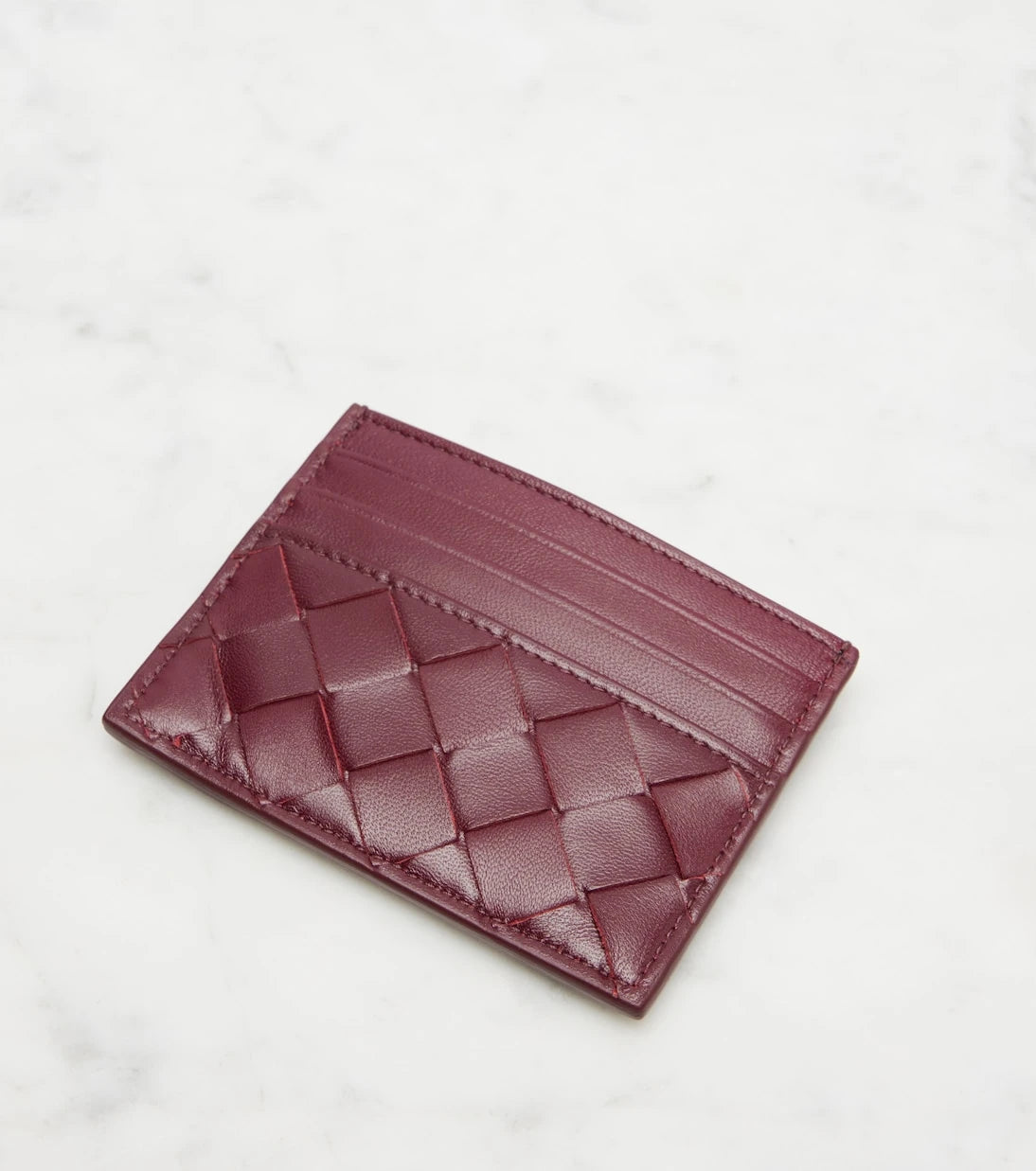 Bottega Veneta - Intrecciato leather card holder