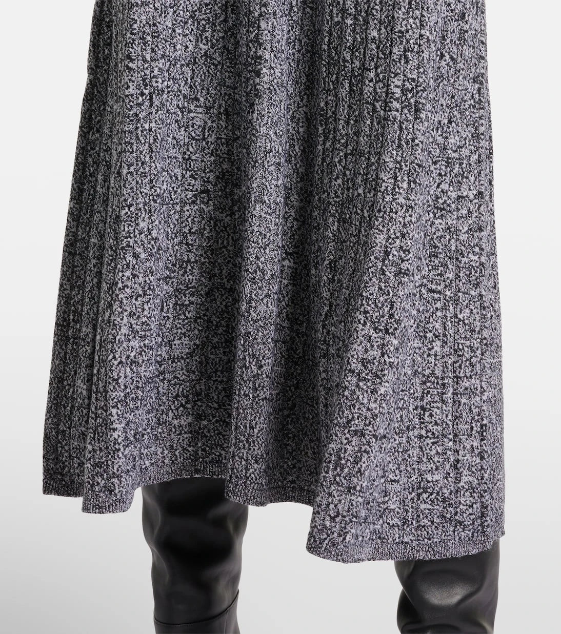 Joseph - Ribbed-knit turtleneck wool and silk dress