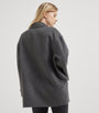 Cashmere Double-Breasted Peacoat