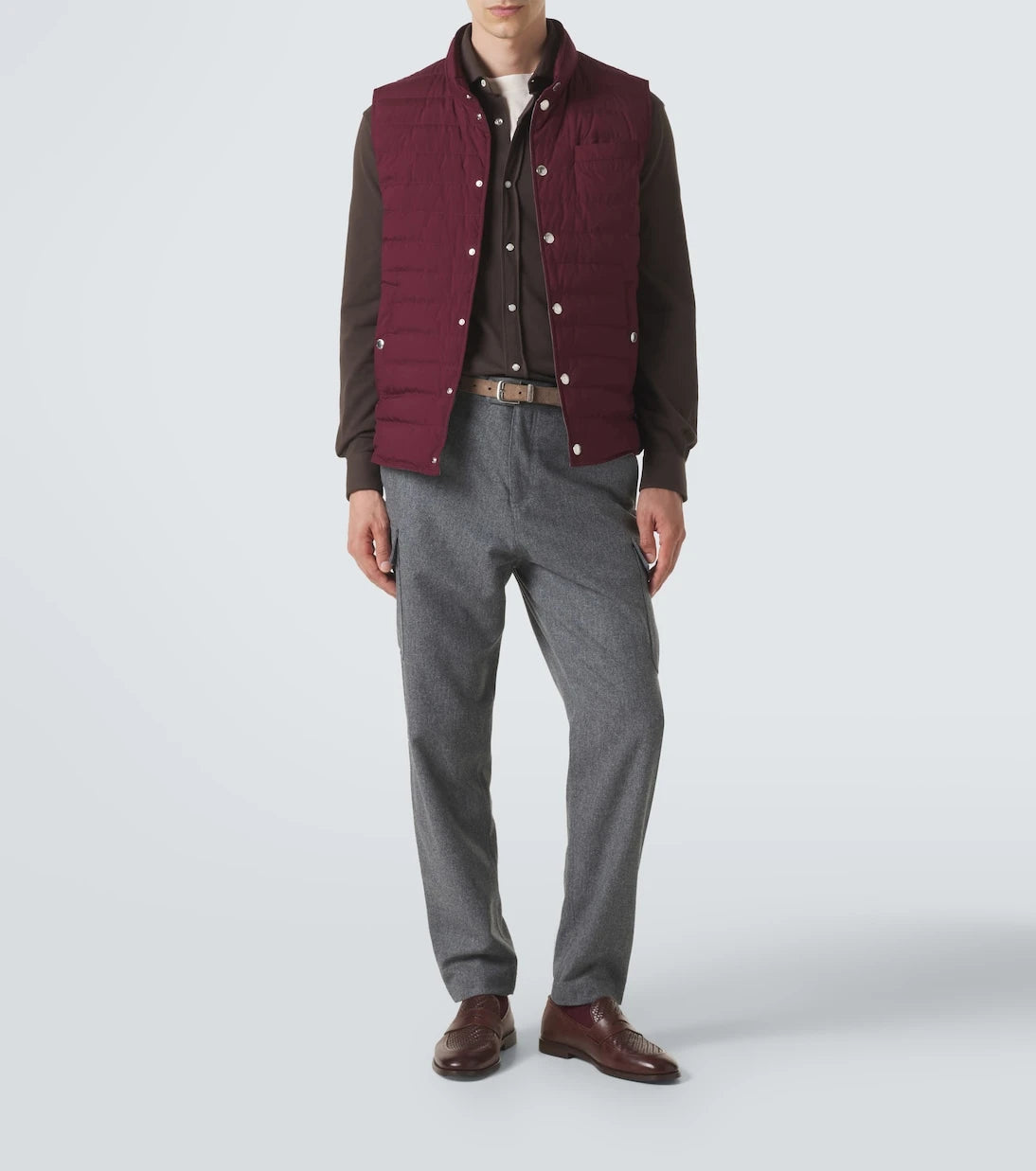 Brunello Cucinelli - Wool tapered pants