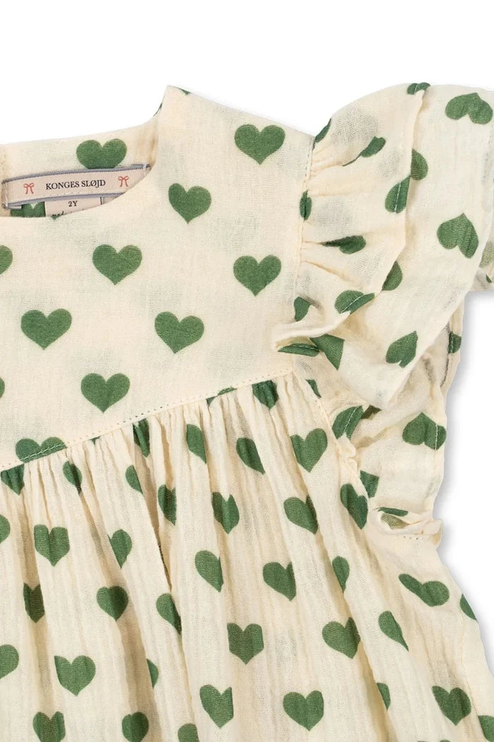 Konges Sløjd рокля от памук COCO DRESS GOTS