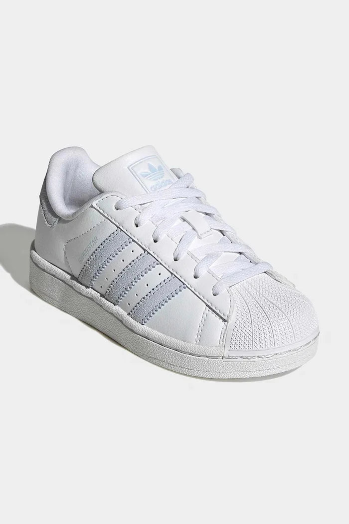 adidas Originals SUPERSTAR II çocuklar için süet spor ayakkabı