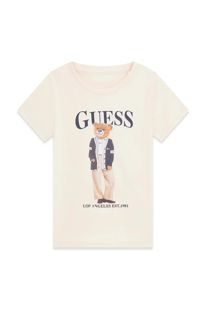 Guess Çocuklar için pamuklu elastanlı tişört