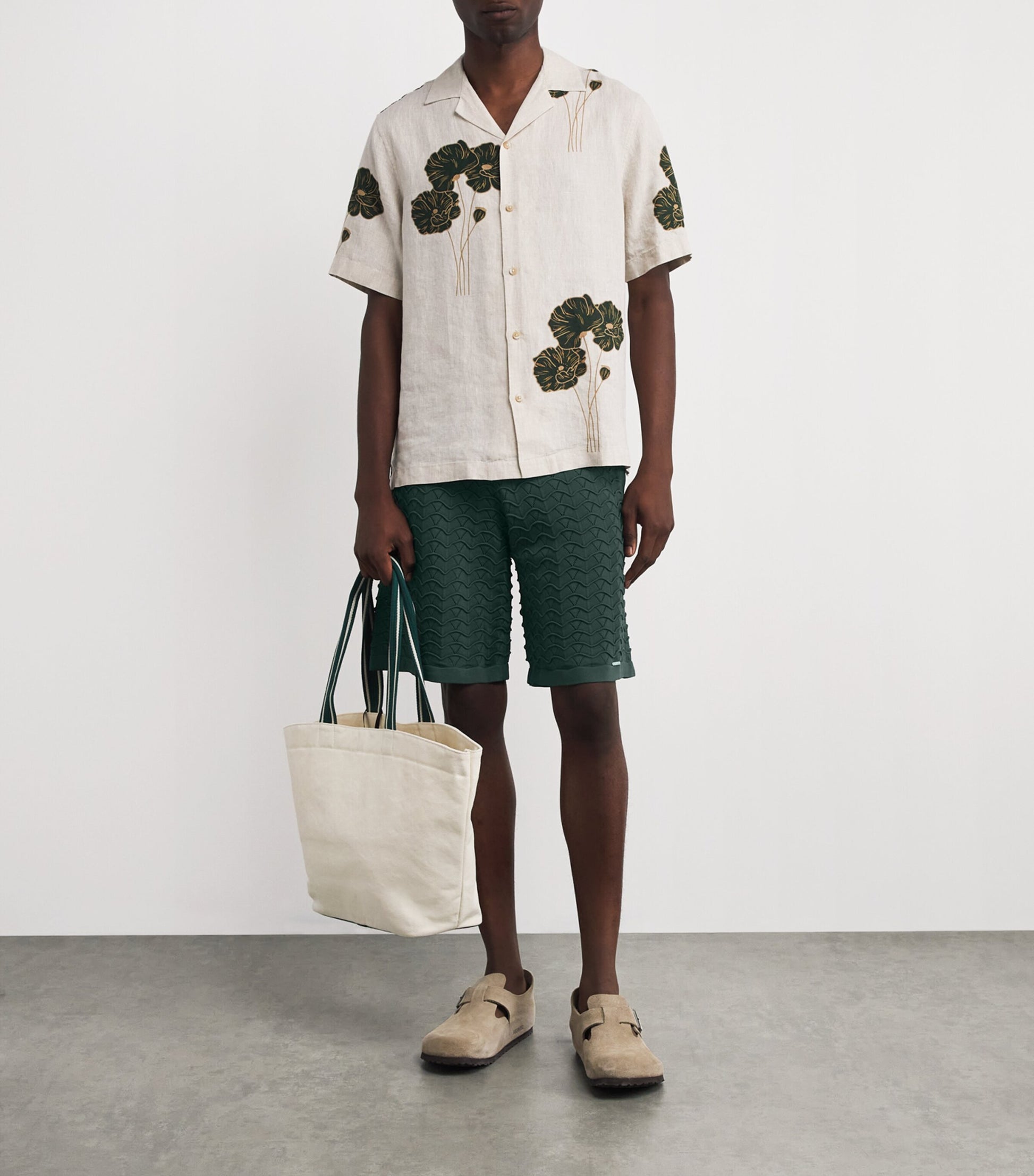 CHÉ Ripple Knitted Shorts