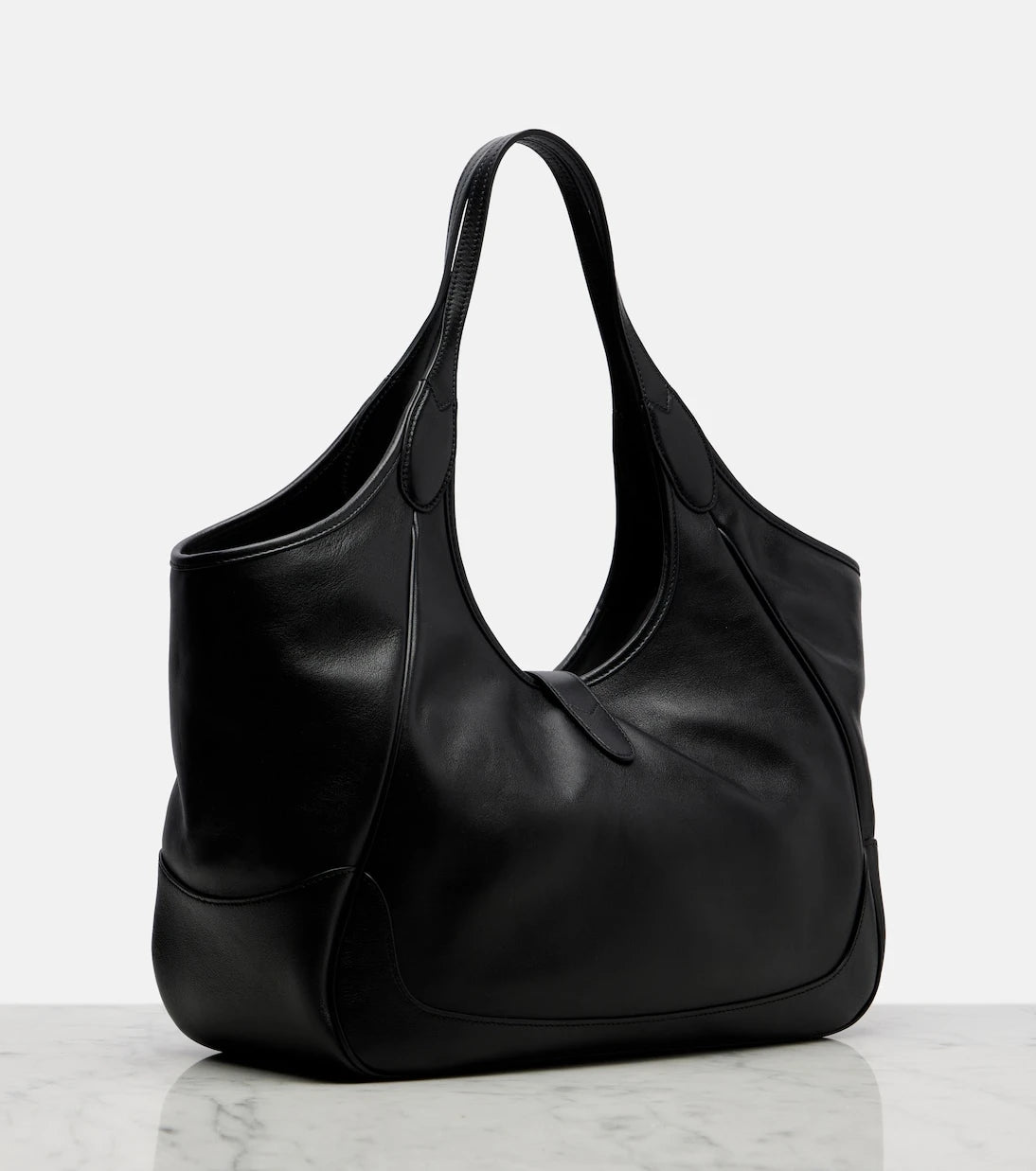 Gucci - Gucci Mercato Medium leather tote bag