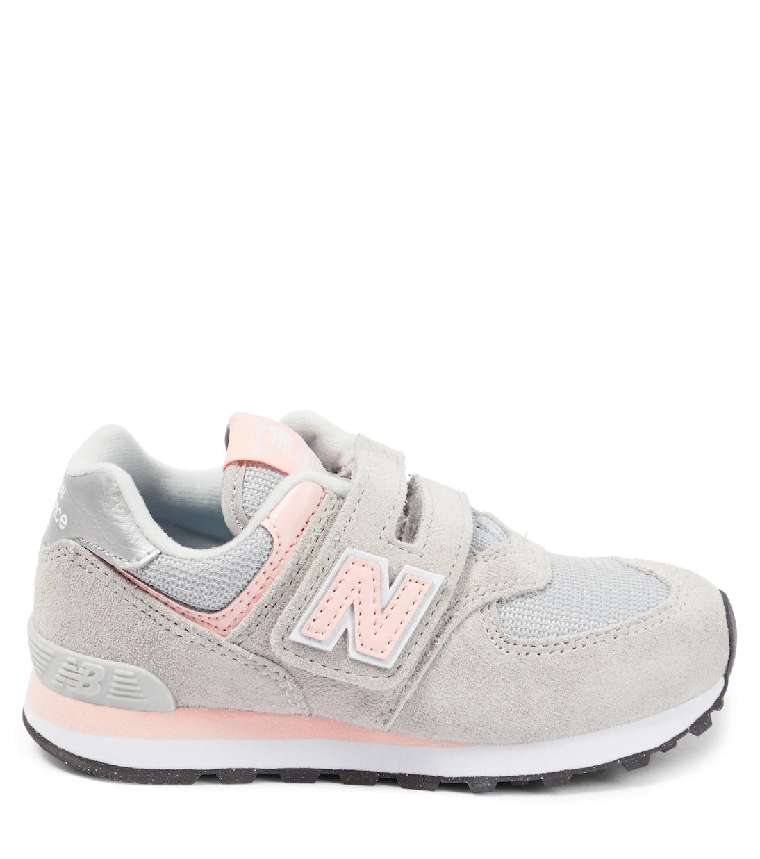 New Balance Kids - حذاء رياضي من الشمواه للأطفال 574 Core Hook & Loop